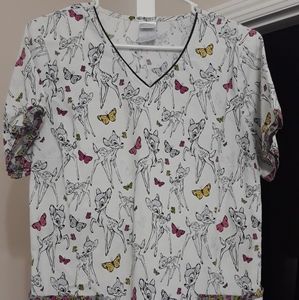 Bambi scrub top